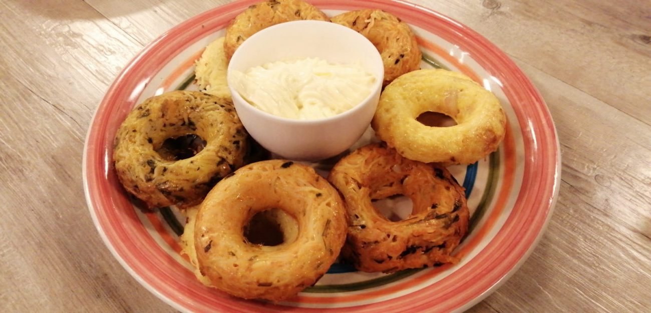 Donuts de cabello de ángel