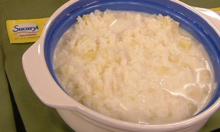 Arroz con leche sorpresa Sucaryl Sucralosa