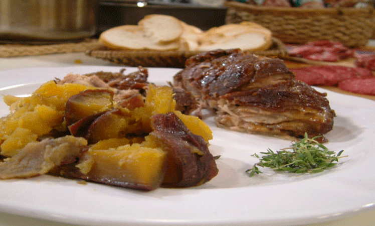 Bondiola LA CONSTANCIA con salsa Barbacoa y miel