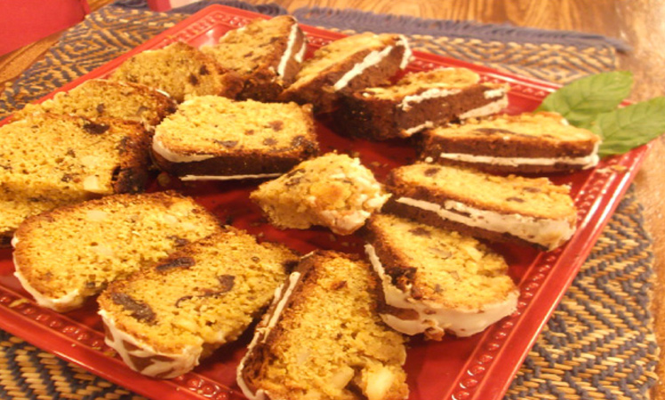 Budín galés con frutas secas