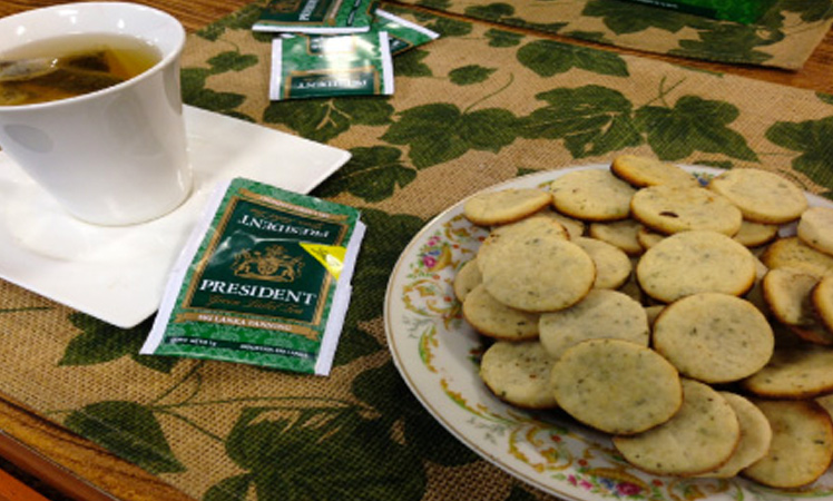 Galletitas de té verde – PRESIDENT