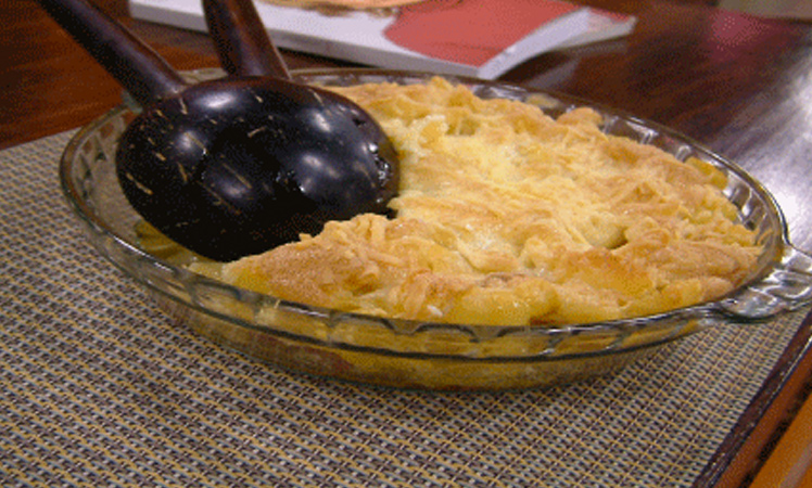 Macarrones Adria con mayonesa al horno