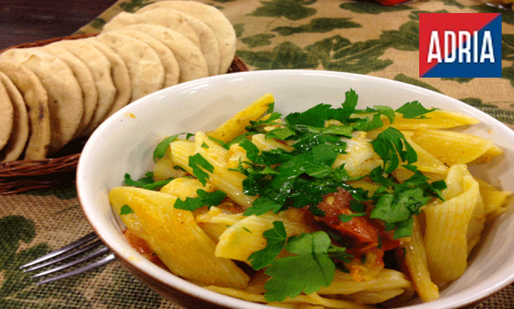 Pasta ADRIA con pescado