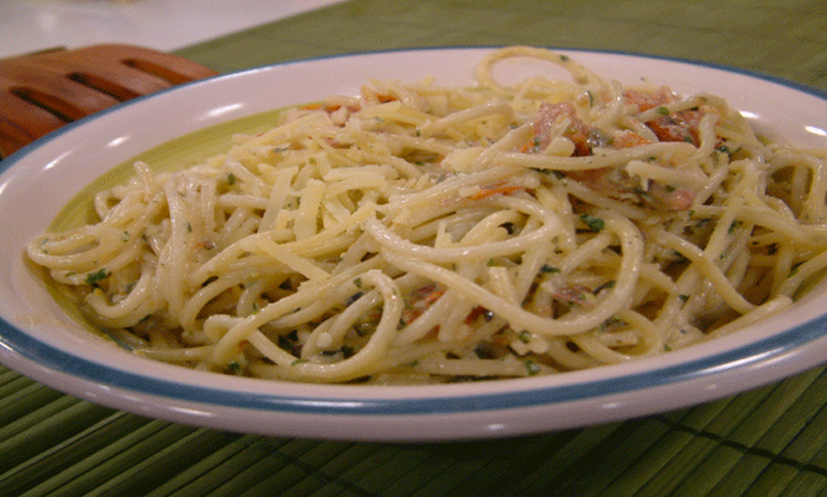 Vermicelli Adria con pesto de pistacho